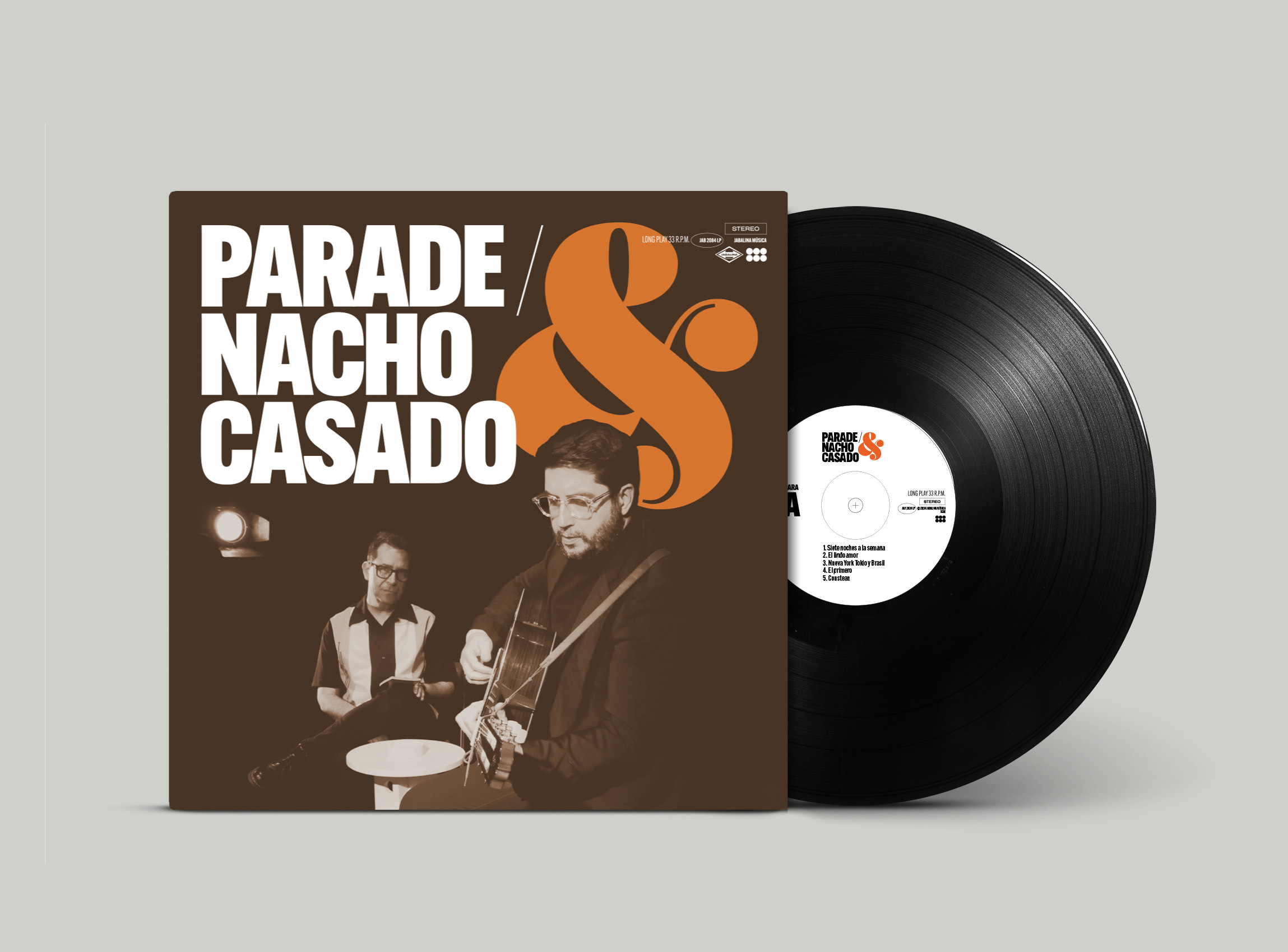 Portada+Vinilo MOCKUP PARADE-NACHO CASADO